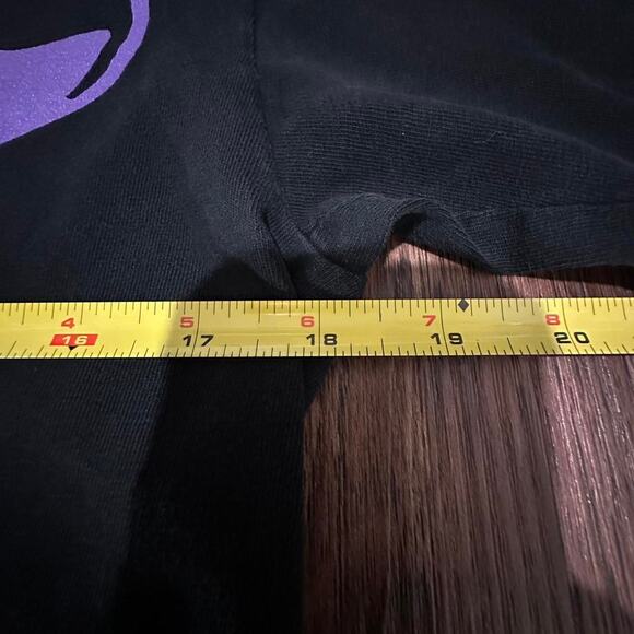 Vintage Disneys Beauty and the Beast AOP Beast Purple&Black Graphic Tshirt S - Picture 7 of 7